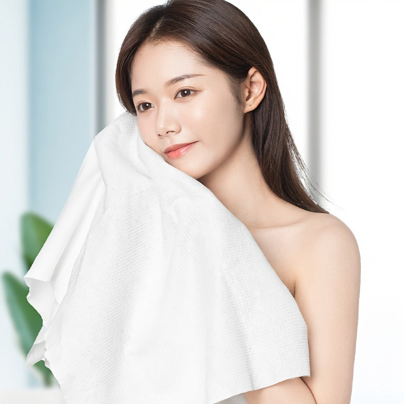 10pcs Extra Large Bath Towels - Thick Quick-Dry Travel Towels with Individual Packaging, Super Soft And Highly Absorbent Microfiber - for Gym, Spa, Hotel, Camping - Portable One-Time Use Towels (10 Count), Large Bath Towels, Gym Essentials